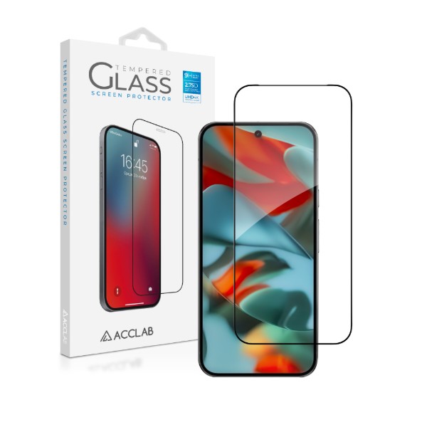 Фото - Защитное стекло для смартфона ACCLAB 9H for Google Pixel 9 / Pixel 9 Pro Black (1283126620393)