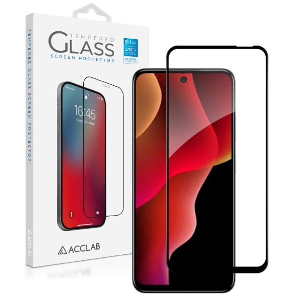 Фото - Защитное стекло для смартфона ACCLAB 9H for Infinix Hot 50i / Hot 50 5G / Smart 9 Black (1283126606885)