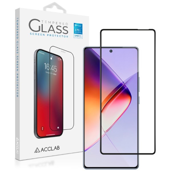 Фото - Защитное стекло для смартфона ACCLAB 9H for Infinix Note 40 4G Black (1283126594885)