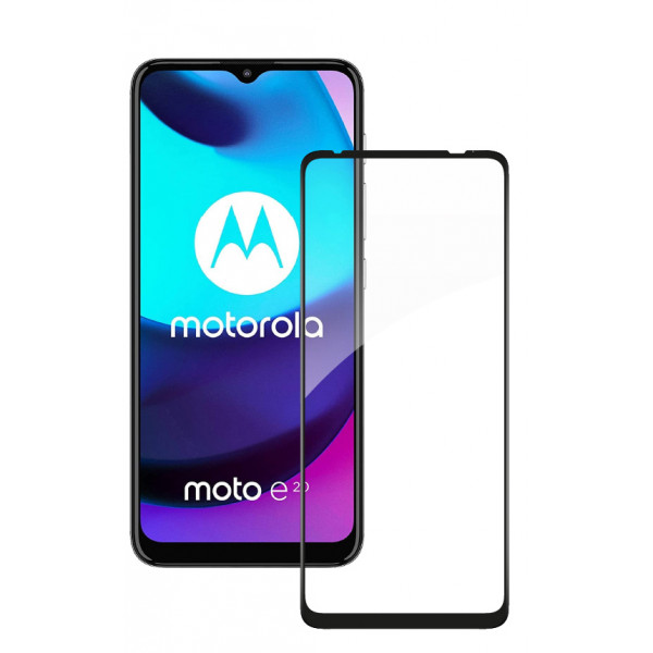 Фото - Захисне скло для смартфону ACCLAB Full Glue for MOTO E20 Black (1283126521232)