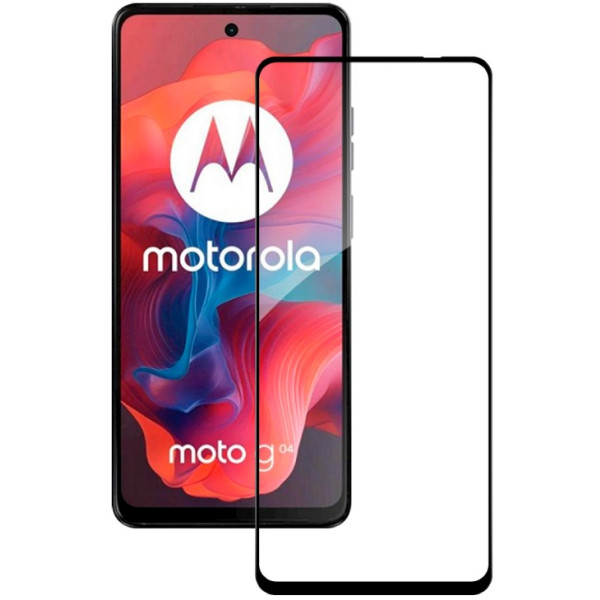 Фото - Защитное стекло для смартфона ACCLAB 9H for Moto G04 / G04s Black (1283126594250)