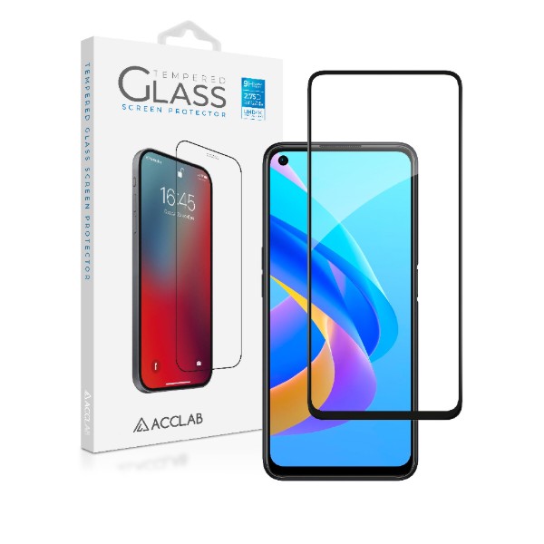 Фото - Захисне скло для смартфону ACCLAB Full Glue for Oppo A76 4G Black (1283126528859)