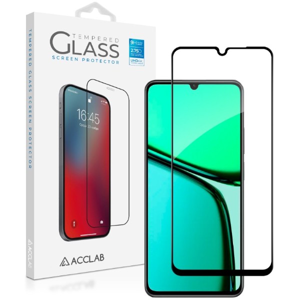 Фото - Захисне скло для смартфону ACCLAB 9H for Realme C61 / С63 Black (1283126594038)