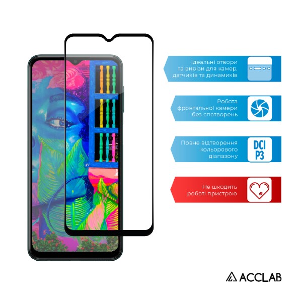 Фото - Захисне скло для смартфона ACCLAB Full Glue for Samsung M23 5G (1283126527043)