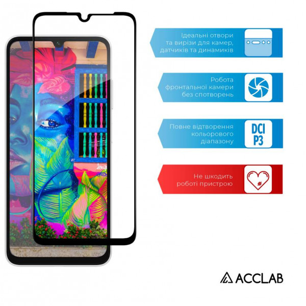 Фото - Захисне скло для смартфону ACCLAB Full Glue for Samsung A05S (1283126581908)