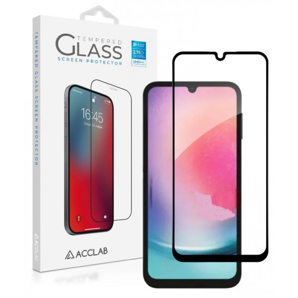 Фото - Защитное стекло для смартфона ACCLAB Full Glue for Samsung A24 (1283126573682)