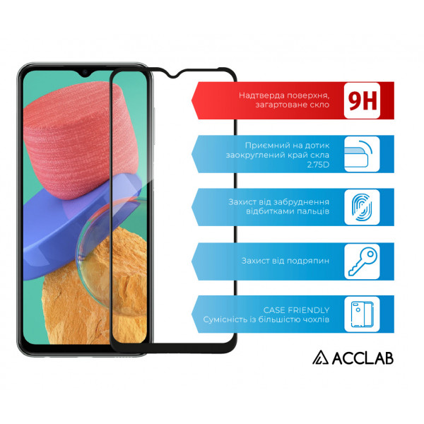 Фото - Захисне скло для смартфона ACCLAB Full Glue for Samsung M33 5G (1283126522567)