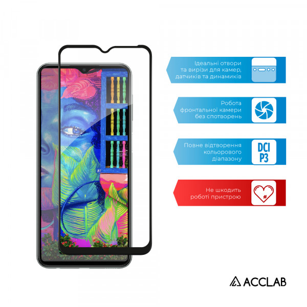 Фото - Захисне скло для смартфона ACCLAB Full Glue for Samsung M33 5G (1283126522567)