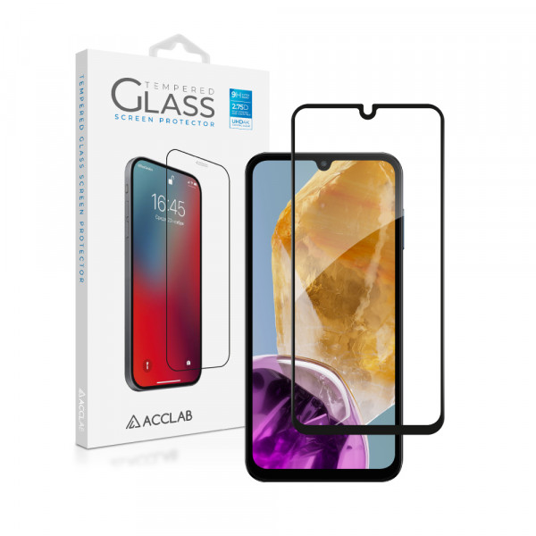 Фото - Защитное стекло для смартфона ACCLAB Full Glue for Samsung M15 Black (1283126591709)