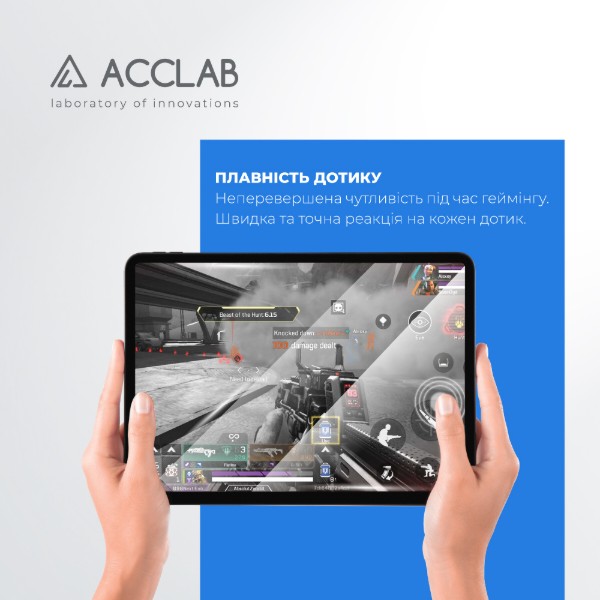 Фото - Защитное стекло для планшета ACCLAB Full Glue for Samsung Tab S7 FE 12.4'' LTE (1283126590269)