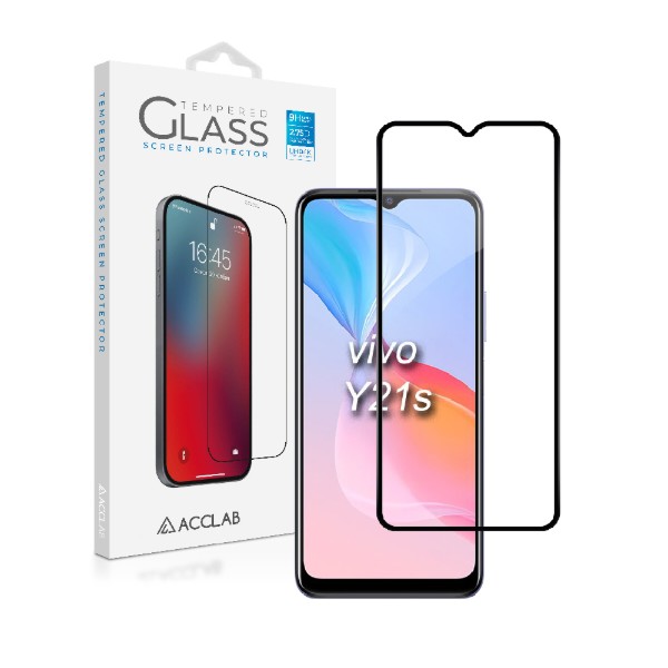 Фото - Захисне скло для смартфону ACCLAB Full Glue for VIVO Y21S Black (1283126526985)