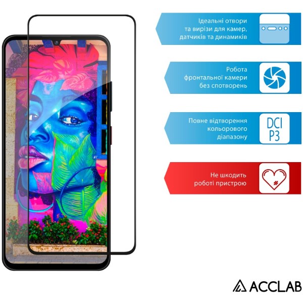 Фото - Захисне скло для смартфону ACCLAB 9H for Xiaomi 14T / 14T Pro Black (1283126603402)