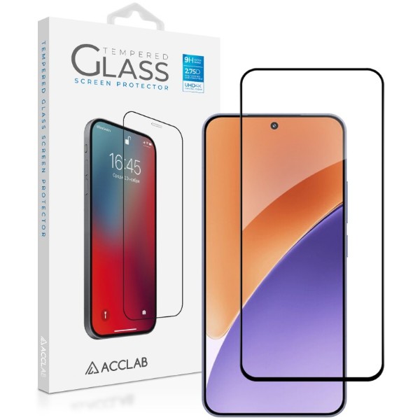 Фото - Захисне скло для смартфону ACCLAB 9H for Xiaomi 15 Black (1283126607387)