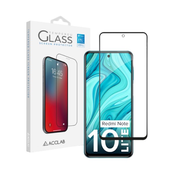 Фото - Захисне скло для смартфону ACCLAB Full Glue for Xiaomi Redmi Note 10 Lite Black (1283126517938)