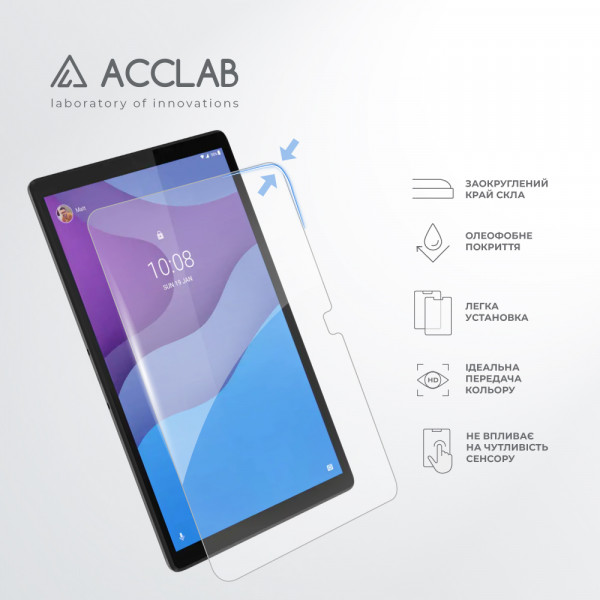 Фото - Защитное стекло для планшета ACCLAB Full Glue for Lenovo Tab M10 3rd/TB-328F 10.1" (1283126575648)