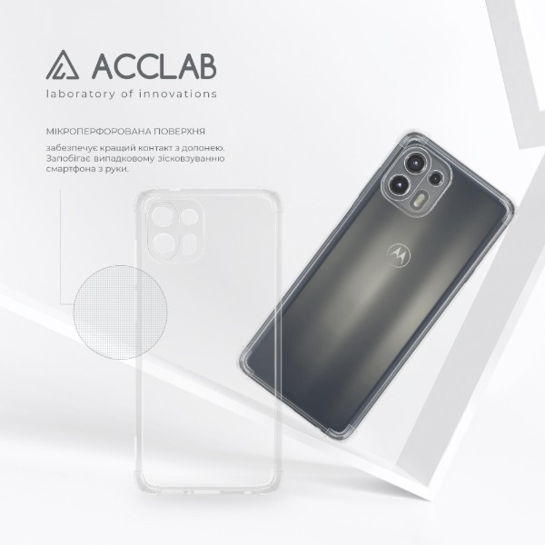 Фото - Чохол для смартфону ACCLAB Shockproof for Moto Edge 20 Lite (1283126553776)