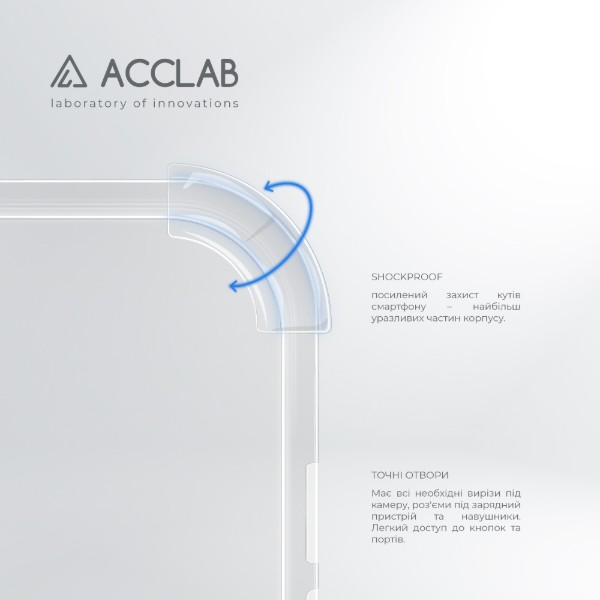 Фото - Чохол для смартфону ACCLAB Shockproof for Samsung Galaxy A51 (1283126553899)