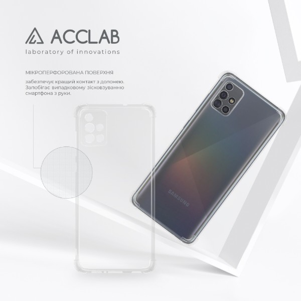 Фото - Чохол для смартфону ACCLAB Shockproof for Samsung Galaxy A51 (1283126553899)