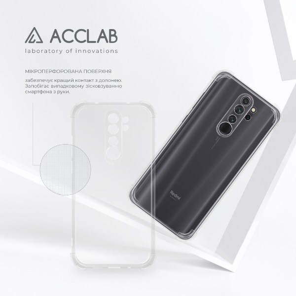 Фото - Чохол для смартфону ACCLAB Shockproof for Xiaomi Redmi Note 8 Pro (1283126554179)