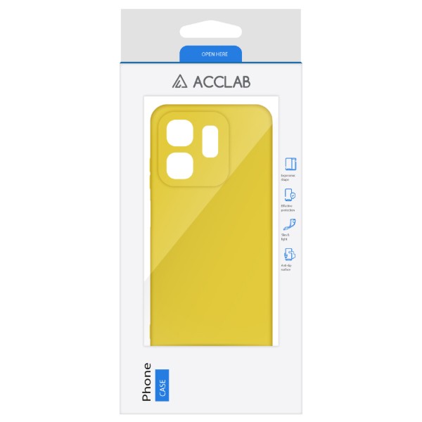 Фото - Чохол для смартфону ACCLAB Silicone Case for Infinix Smart 9 Yellow (1283126601316)