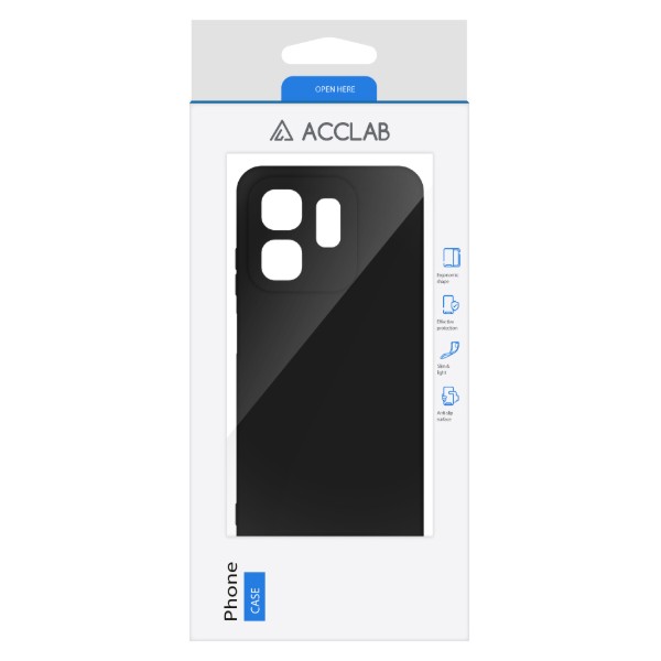 Фото - Чохол для смартфону ACCLAB Silicone Case for Infinix Smart 9 Black (1283126601354)