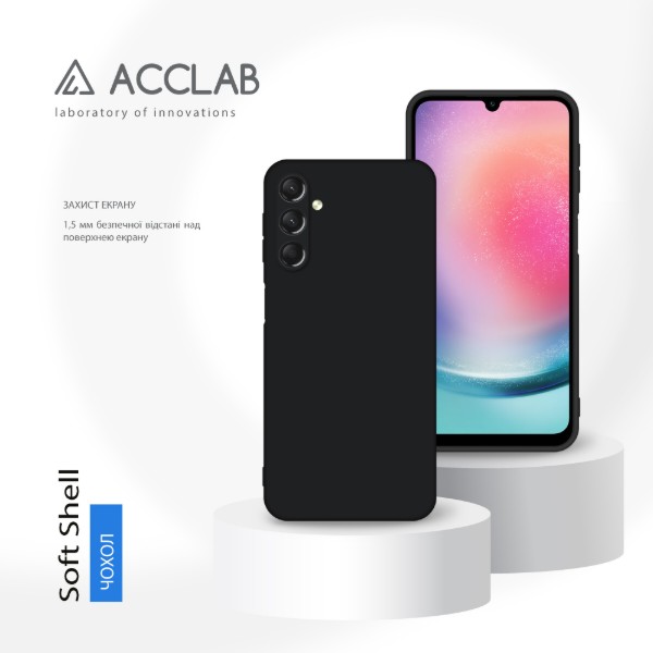 Фото - Чохол для смартфону
 ACCLAB Silicone Case for Samsung Galaxy A24 (1283126601828)