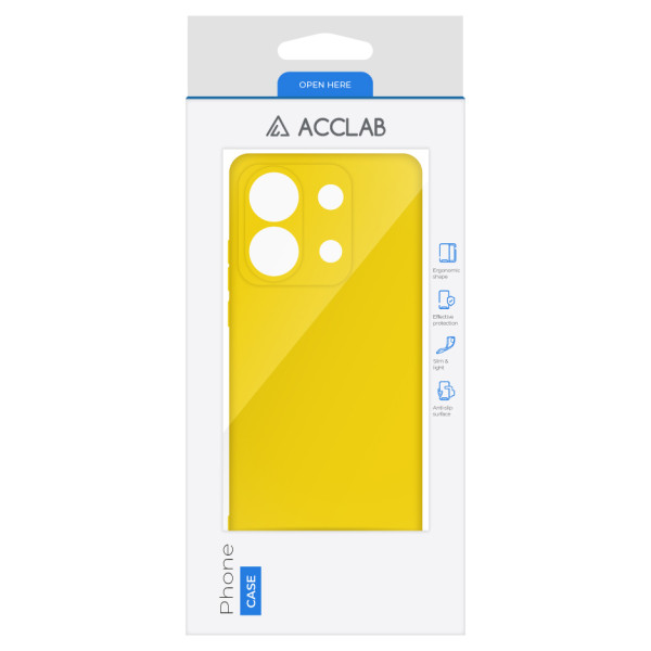 Фото - Чехол для смартфона ACCLAB Silicone Case for Xiaomi Poco X6 Yellow (1283126602177)