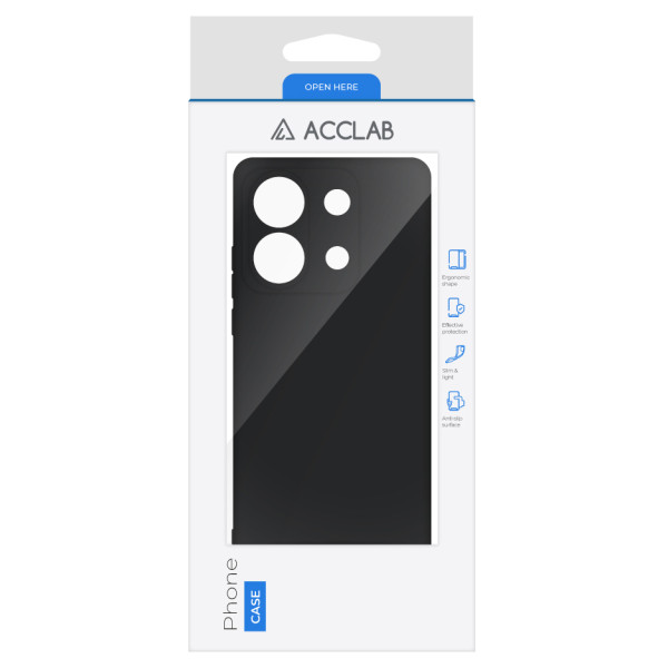 Фото - Чехол для смартфона ACCLAB Silicone Case for Xiaomi Poco X6 Black (1283126602191)