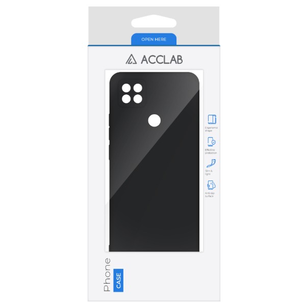 Фото - Чохол для смартфону ACCLAB Silicone Case for Xiaomi Redmi 9C Black (1283126602603)