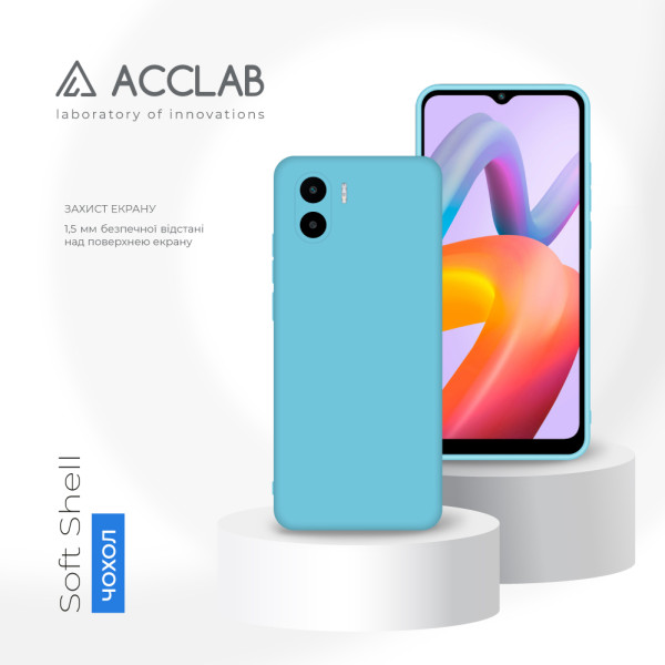 Фото - Чохол для смартфону ACCLAB Silicone Case for Xiaomi Redmi A2 Blue (1283126602610)