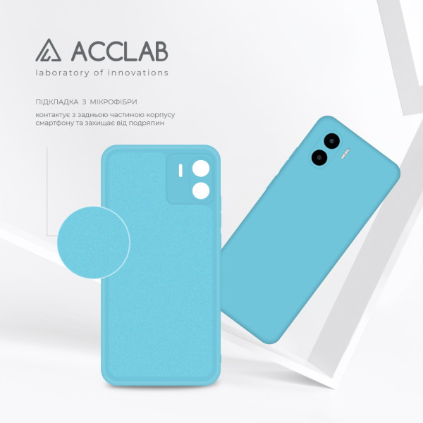 Фото - Чохол для смартфону ACCLAB Silicone Case for Xiaomi Redmi A2 Blue (1283126602610)