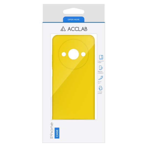 Фото - Чохол для смартфону ACCLAB Silicone Case for Xiaomi Redmi A3 Yellow (1283126602665)
