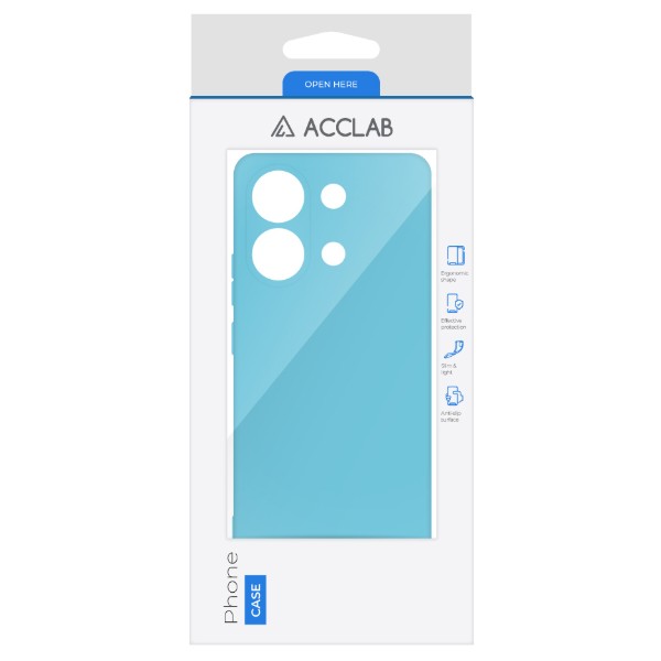 Фото - Чохол для смартфону ACCLAB Silicone Case for Xiaomi Redmi Note 13 4G Blue (1283126602771)