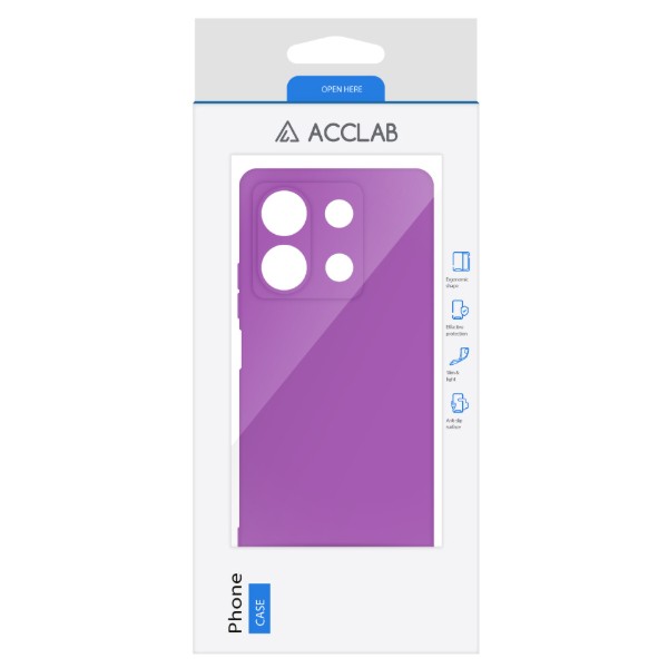 Фото - Чохол для смартфону ACCLAB Silicone Case for Xiaomi Redmi Note 13 5G Purple (1283126602856)