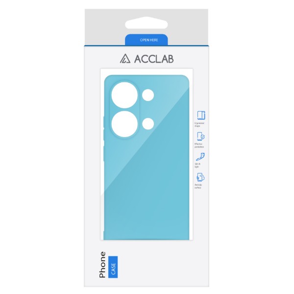 Фото - Чохол для смартфону ACCLAB Silicone Case for Xiaomi Redmi Note 13 Pro 4G Blue (1283126602870)