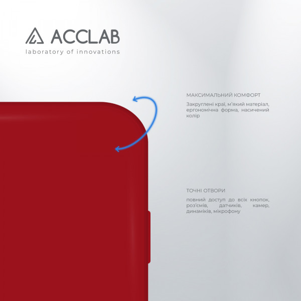 Фото - Чохол для смартфону ACCLAB SoftShell for Apple iPhone 14 (1283126560118)