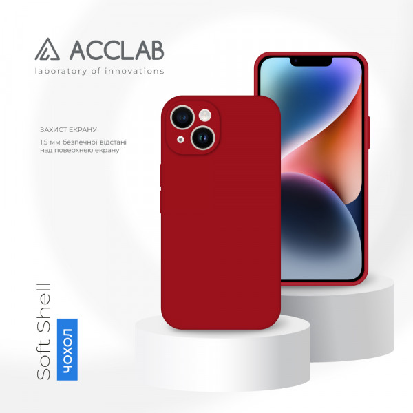 Фото - Чохол для смартфону ACCLAB SoftShell for Apple iPhone 14 Plus (1283126556999)