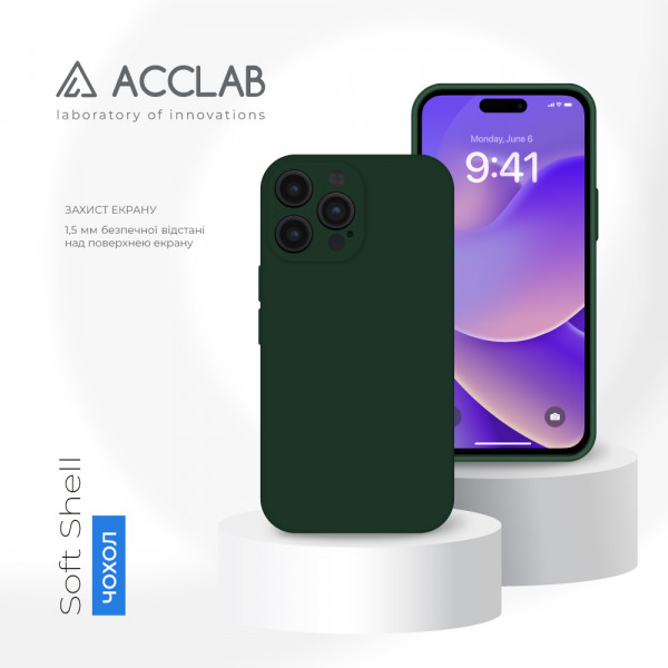Фото - Чохол для смартфону ACCLAB SoftShell for Apple iPhone 14 Pro (1283126557071)
