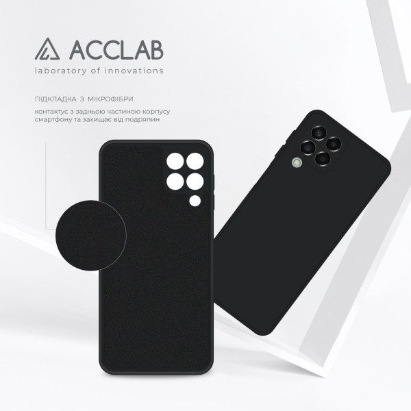 Фото - Чехол для смартфона ACCLAB SoftShell for Samsung Galaxy M33 5G Black (1283126557439)