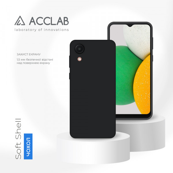 Фото - Чохол для смартфону ACCLAB SoftShell for Samsung Galaxy A03 Core (1283126560231)