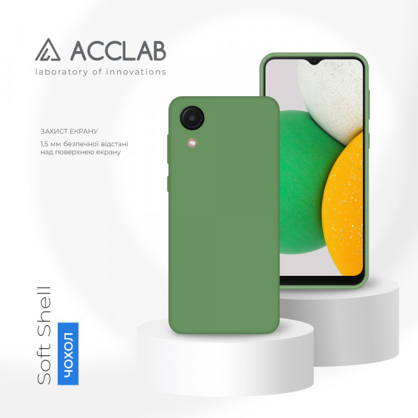 Фото - Чохол для смартфону ACCLAB SoftShell for Samsung Galaxy A03 Core (1283126560194)