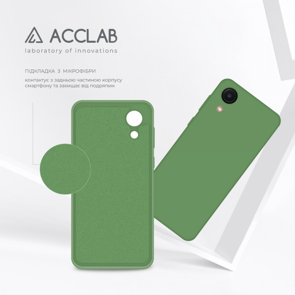 Фото - Чохол для смартфону ACCLAB SoftShell for Samsung Galaxy A03 Core (1283126560194)