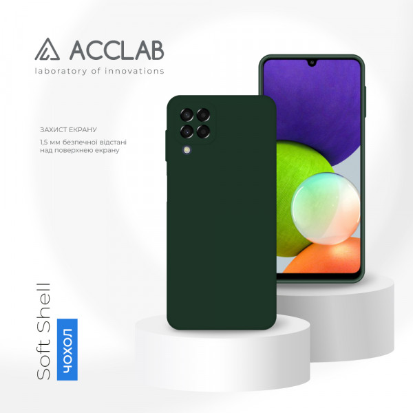 Фото - Чохол для смартфону ACCLAB SoftShell for Samsung Galaxy A22 LTE 4G (1283126557330)