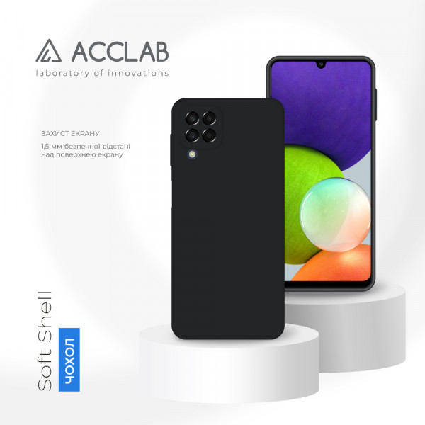 Фото - Чохол для смартфону ACCLAB SoftShell for Samsung Galaxy A22 LTE 4G (1283126557347)