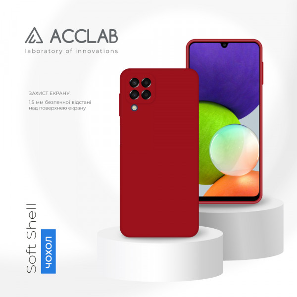 Фото - Чохол для смартфону ACCLAB SoftShell for Samsung Galaxy A22 LTE 4G (1283126557316)