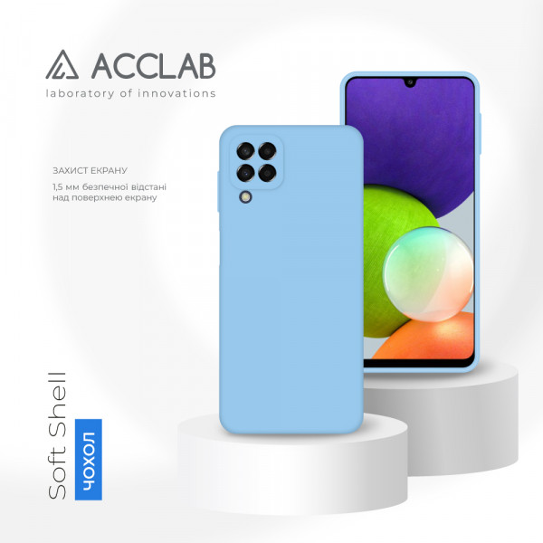 Фото - Чохол для смартфону ACCLAB SoftShell for Samsung Galaxy A22 LTE 4G (1283126557309)