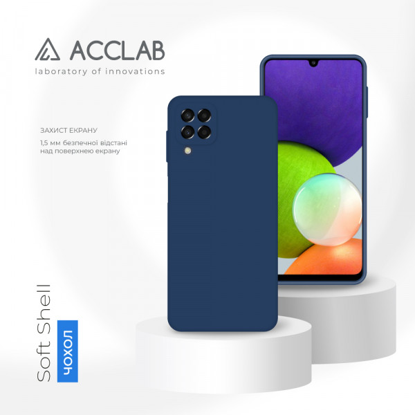 Фото - Чохол для смартфону ACCLAB SoftShell for Samsung Galaxy A22 LTE 4G (1283126557323)