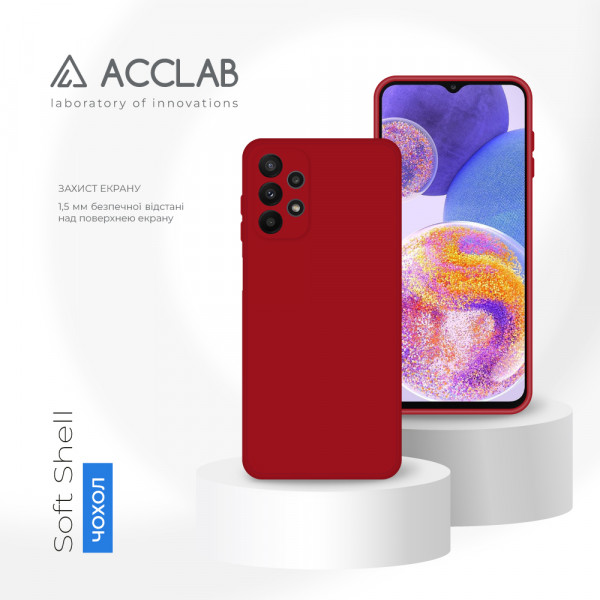 Фото - Чохол для смартфону ACCLAB SoftShell for Samsung Galaxy A23 4G (1283126557378)