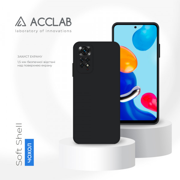 Фото - Чехол для смартфона ACCLAB SoftShell for Xiaomi Redmi Note 11 (1283126553004)