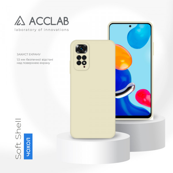 Фото - Чохол для смартфону ACCLAB SoftShell for Xiaomi Redmi Note 11 (1283126557576)
